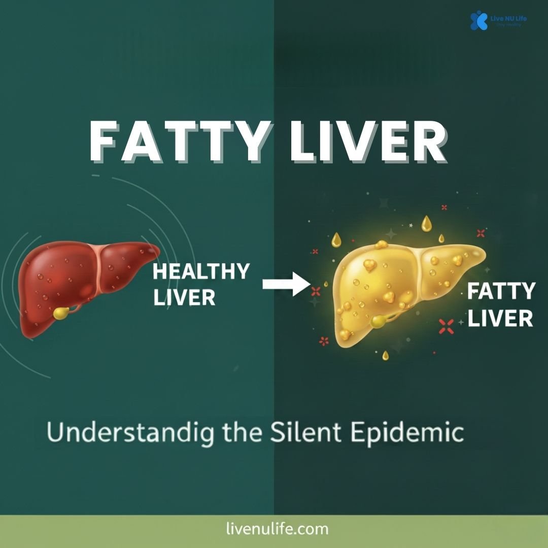 Doctor explaining fatty liver disease causes and treatment options.
