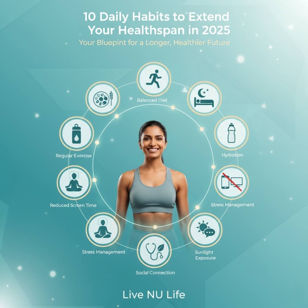 10 Daily Habits to Extend Your Healthspan in 2025
