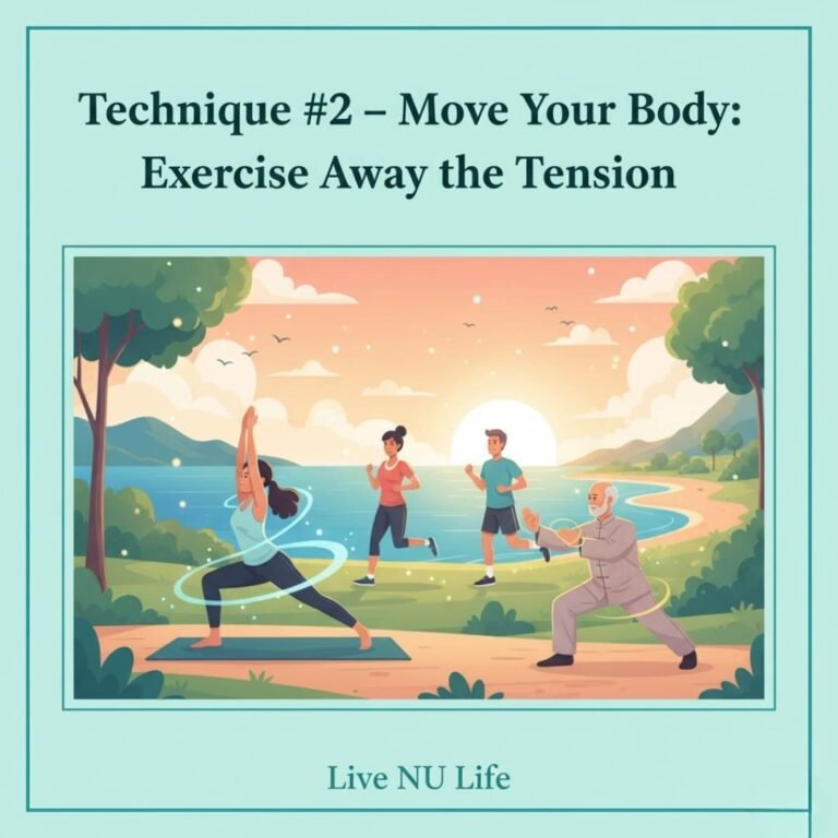 Technique #2 – Move Your Body Exercise Away the Tension