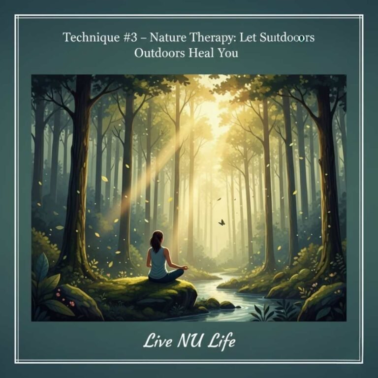 Technique #3 – Nature Therapy Let the Outdoors Heal You