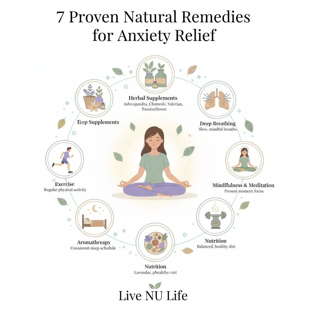 7 Proven Natural Remedies for Anxiety Relief