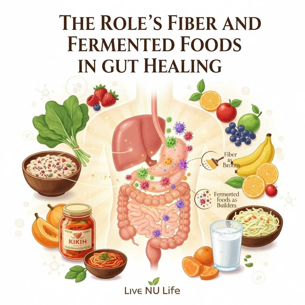 The Role of Fiber and Fermented Foods in Gut Healing