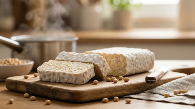 No. 6 Tempeh – A Fermented Soybean Source of Probiotics and Protein