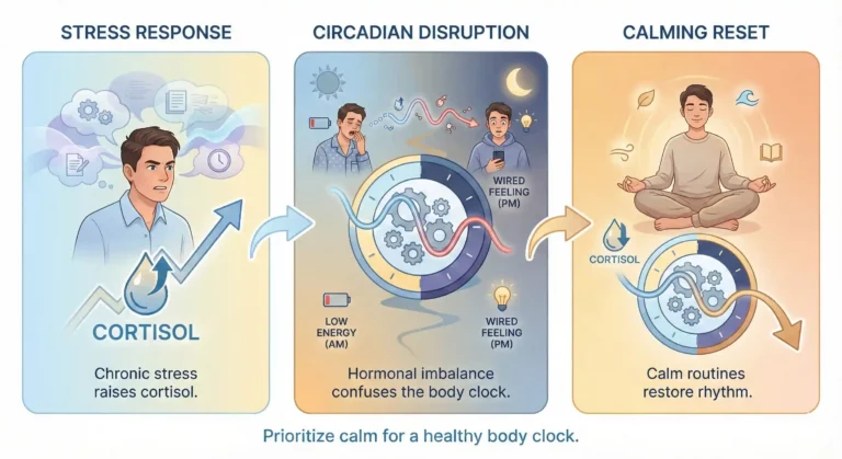 Stress, Hormones, and Their Connection to Circadian Health