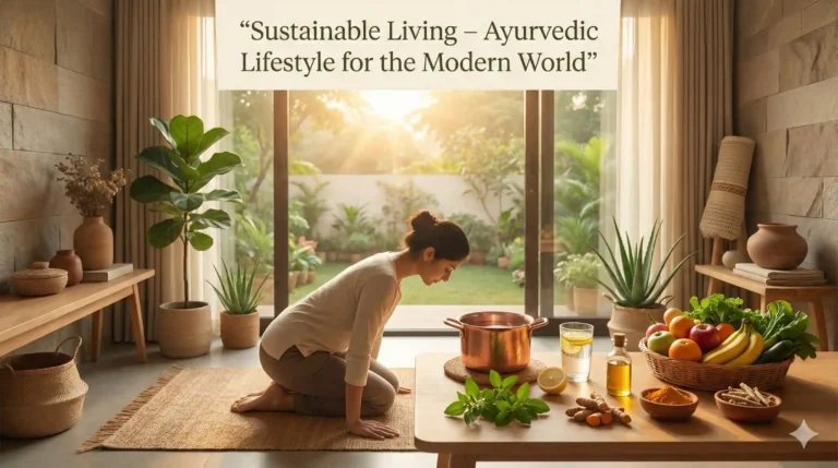 Sustainable Living – Ayurvedic Lifestyle for the Modern World