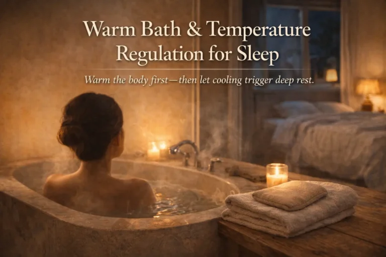 Warm Bath, Heat Therapy, and Temperature Regulation