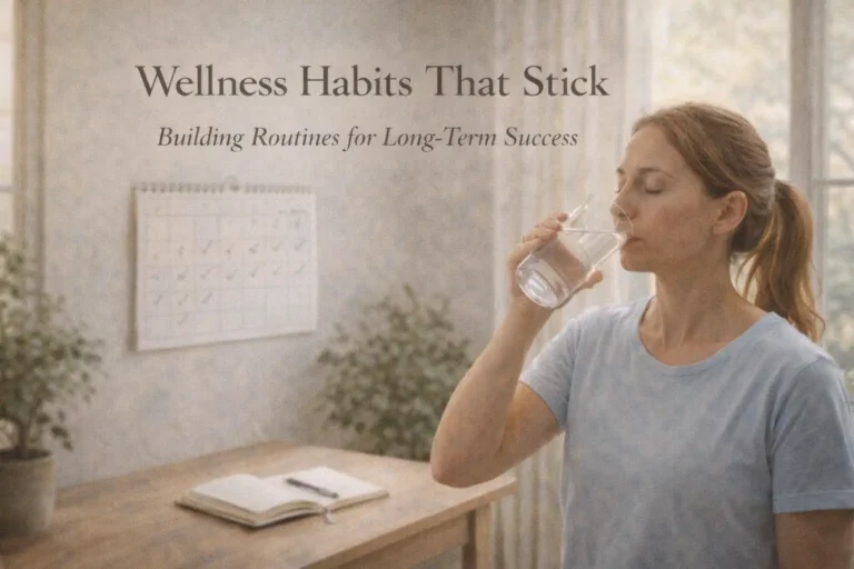 Wellness Habits That Stick – Building Routines for Long-Term Success