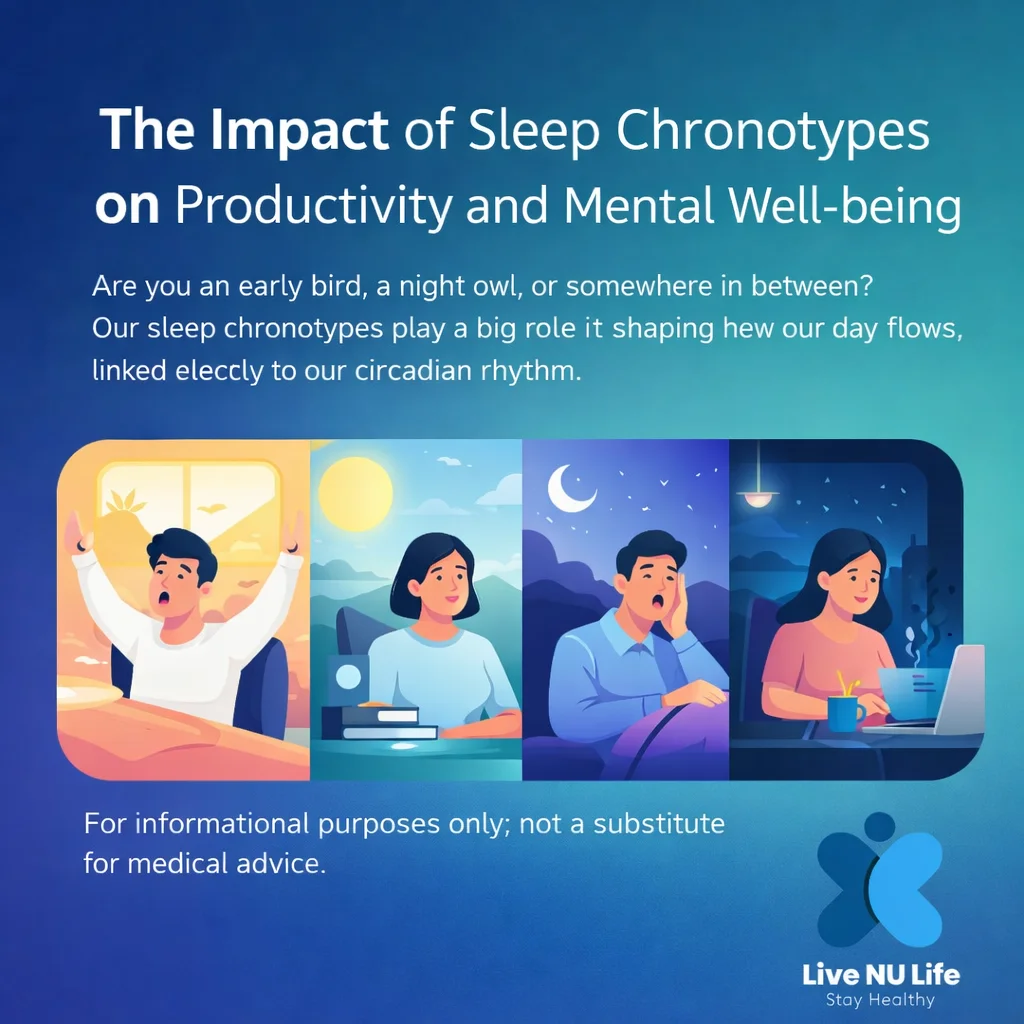The Impact of Sleep Chronotypes on Productivity and Mental Well-being