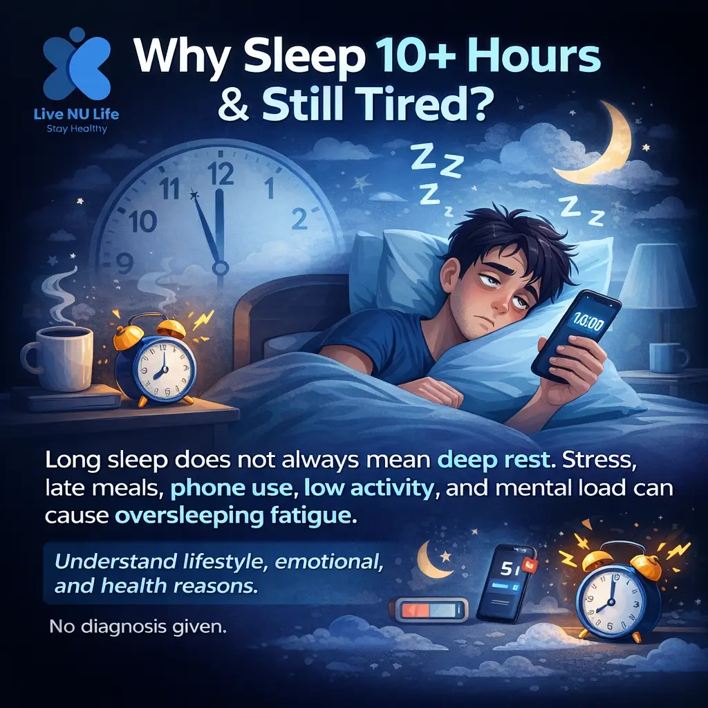 Why Sleep 10+ Hours & Still Tired