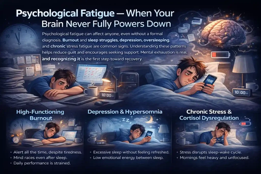 Psychological Fatigue — When Your Brain Never Fully Powers Down