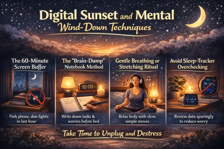 Digital Sunset and Mental Wind-Down Techniques