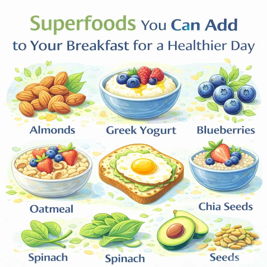 Superfoods You Can Add to Your Breakfast for a Healthier Day