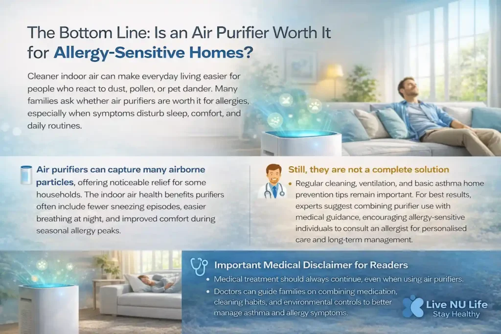 The Bottom Line Is an Air Purifier Worth It for Allergy-Sensitive Homes