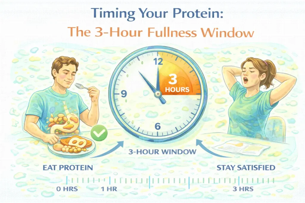 Timing Your Protein: The 3-Hour Fullness Window