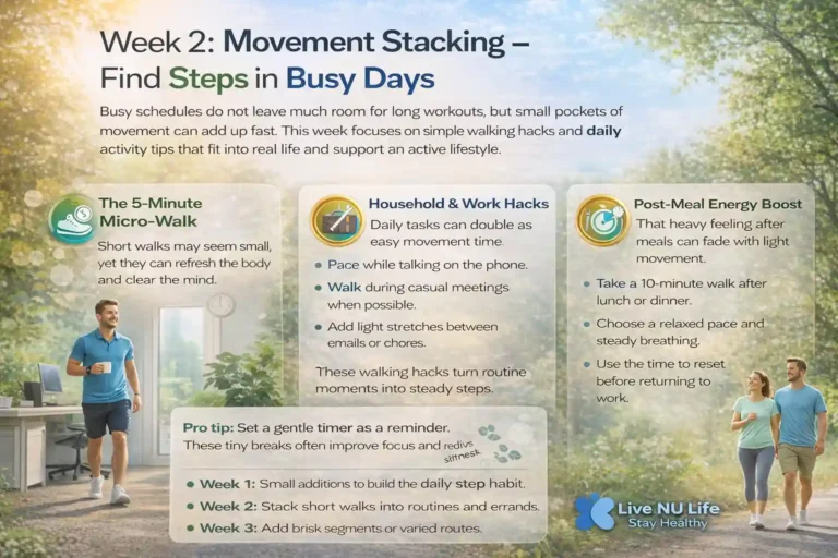 Week 2 Movement Stacking – Find Steps in Busy Days