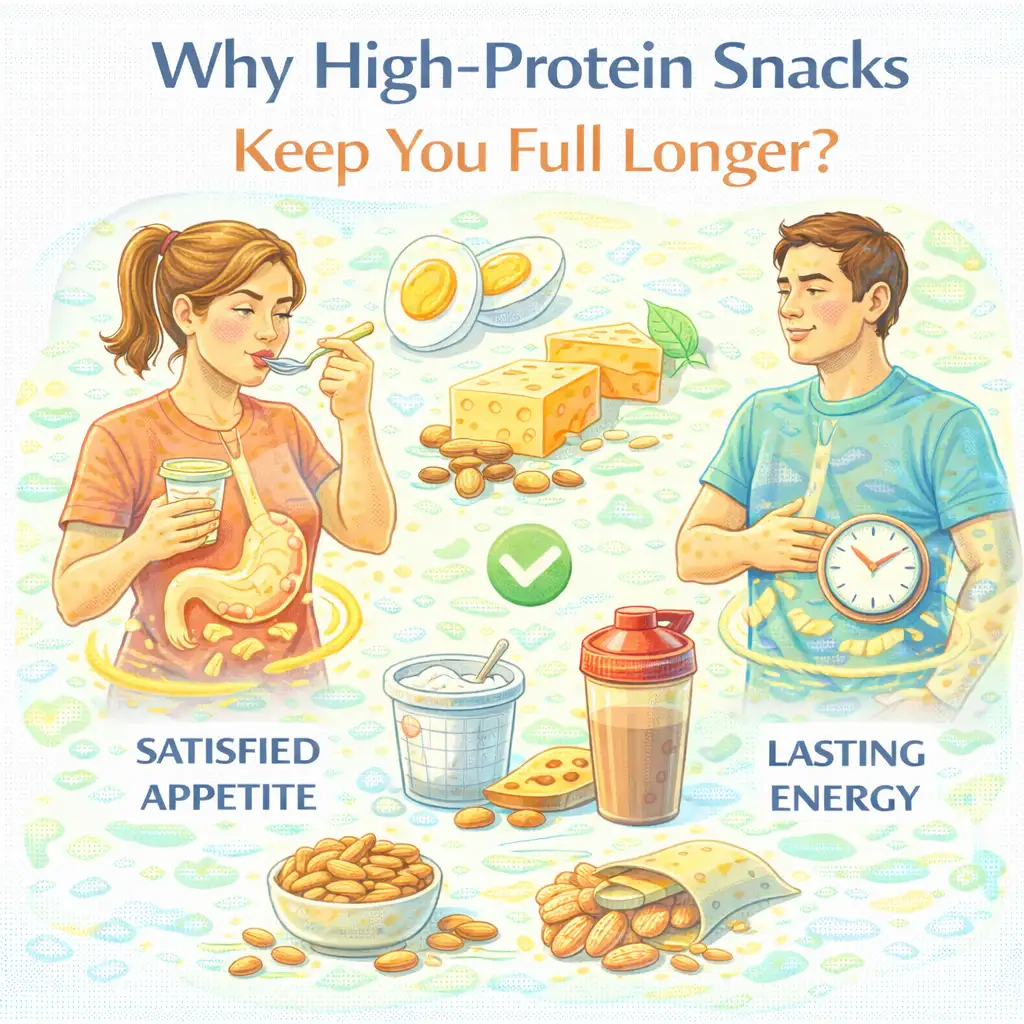 Why High-Protein Snacks Keep You Full Longer