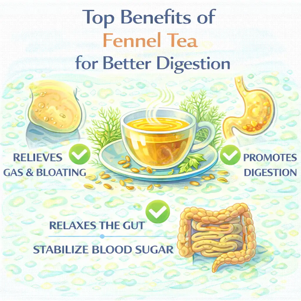 Top Benefits of Fennel Tea for Better Digestion
