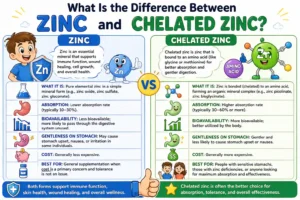 What Is the Difference Between Zinc and Chelated Zinc