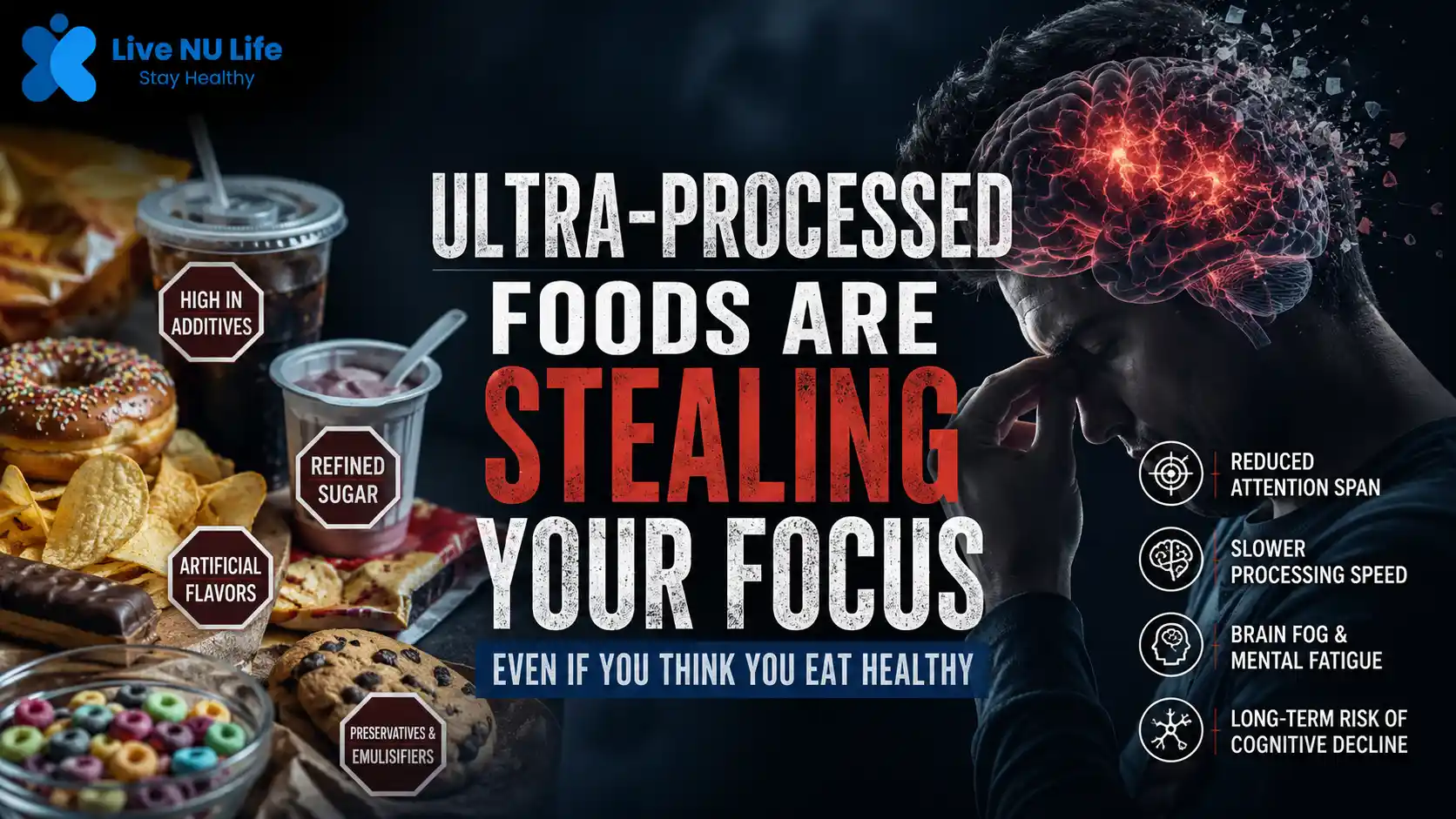 Ultra-Processed Foods Are Stealing Your Focus — Even If You Think You Eat Healthy