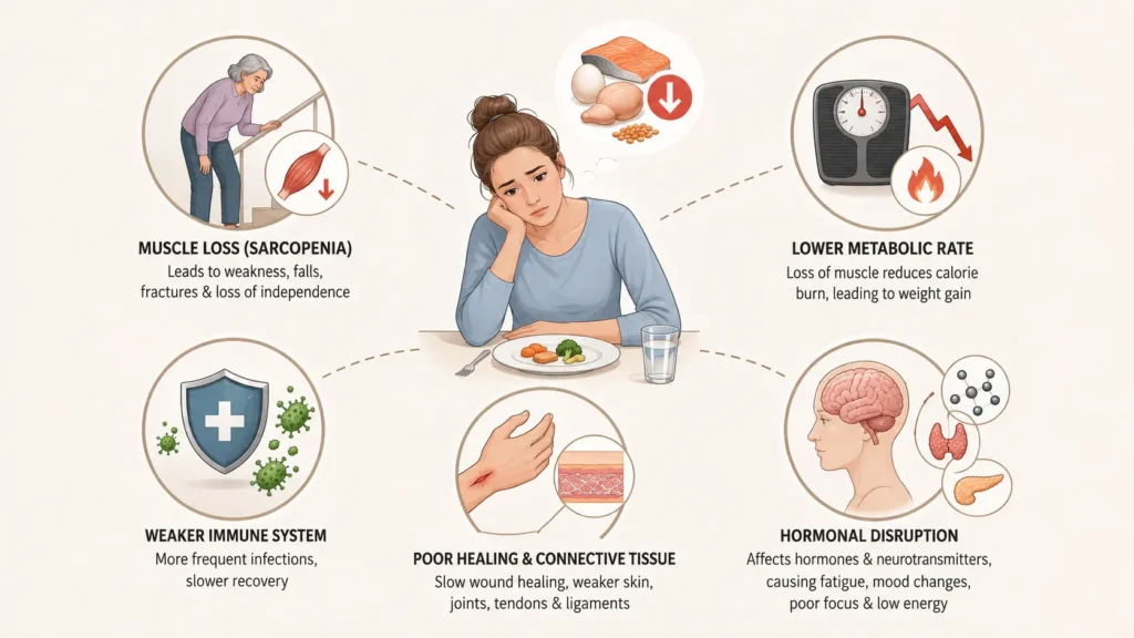 What Happens When You Under-Eat Protein