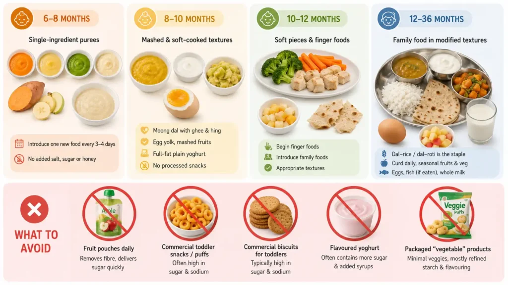 What to Actually Feed Children 6–36 Months