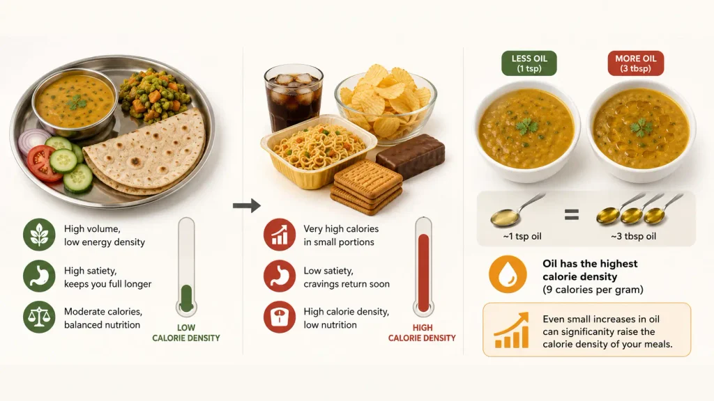 Energy Density in the Indian Food Environment