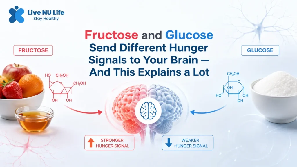 Fructose and Glucose Send Different Hunger Signals to Your Brain
