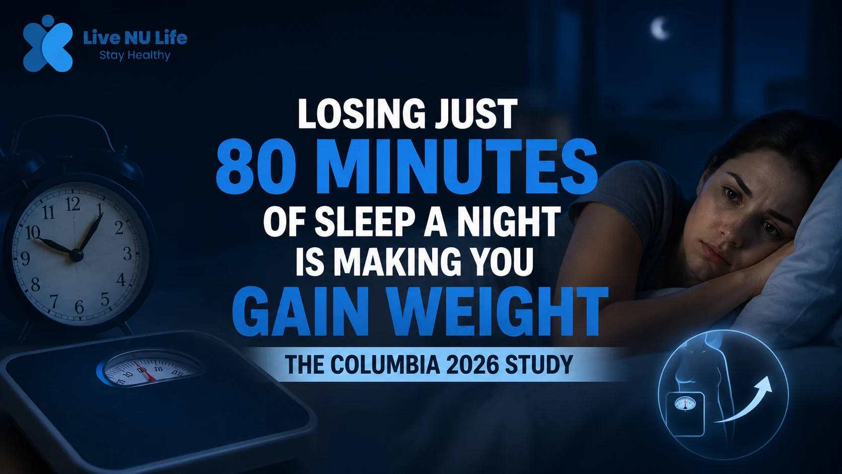 Losing Just 80 Minutes of Sleep a Night Is Making You Gain Weight
