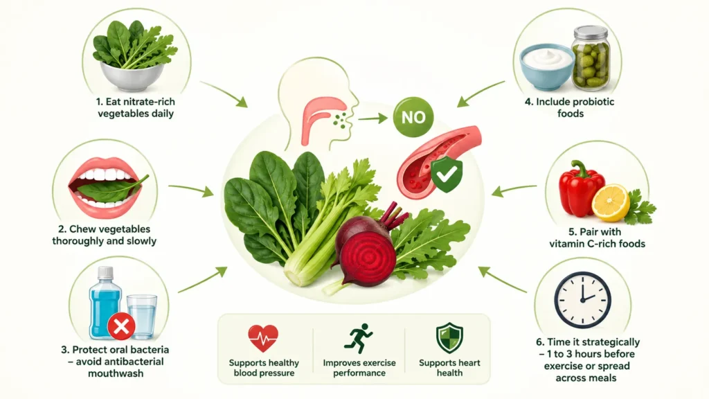 Maximising Nitrate Benefits Without Sugary Gum: My Clinical Protocol
