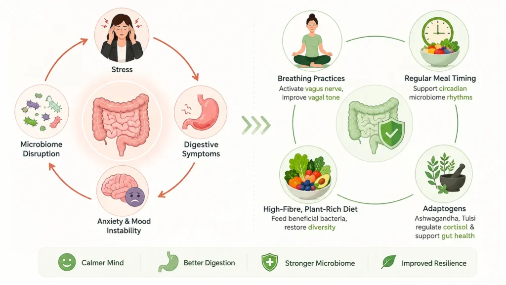 What to Do When Stress Destroys Your Microbiome