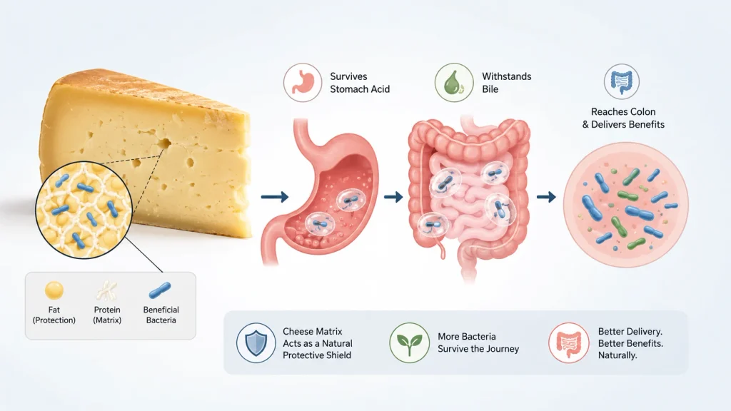 Why Cheese May Deliver Probiotics Better Than You Think