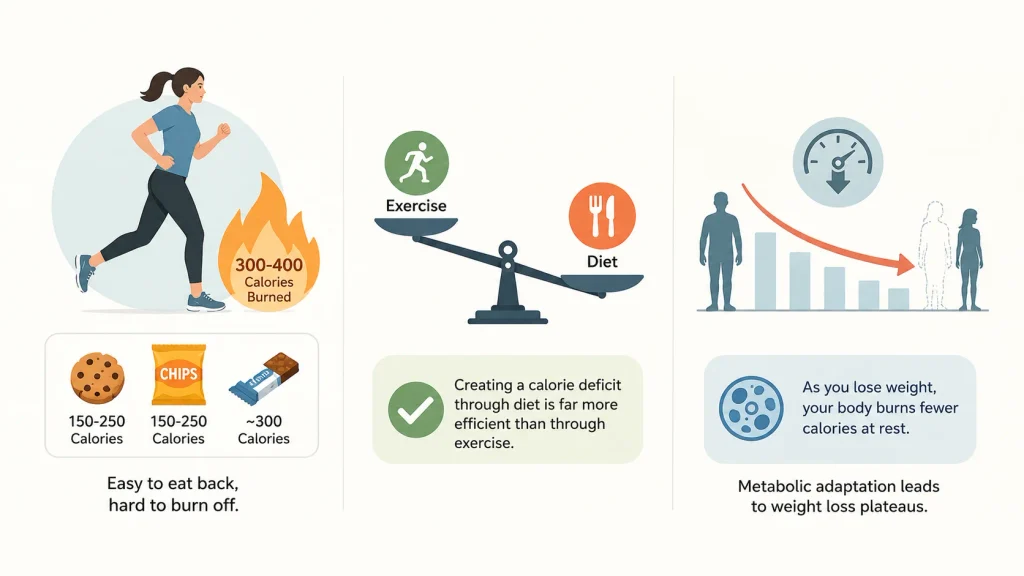 Why Exercise Disappoints for Weight Loss