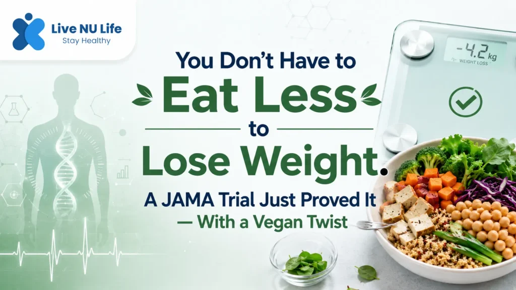 You Don't Have to Eat Less to Lose Weight: Vegan Diet Study
