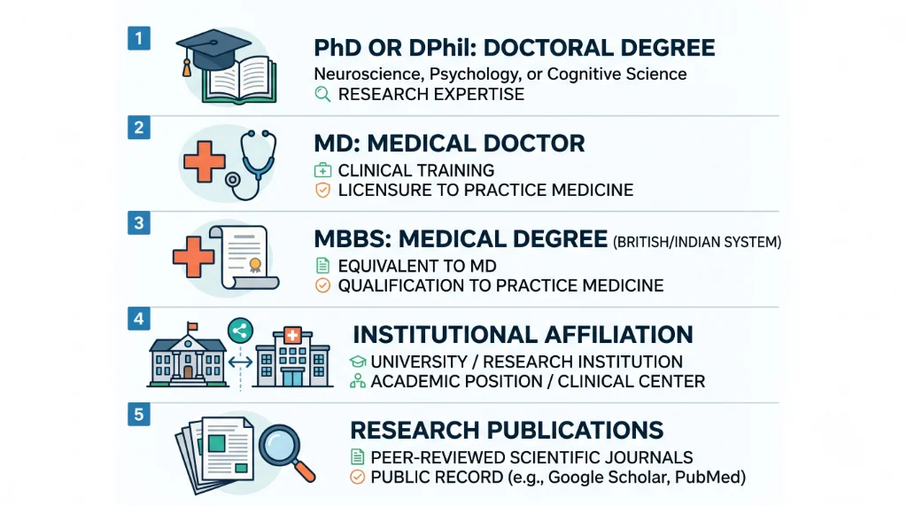 How to Identify a Cognitive Neuroscientist Credentials