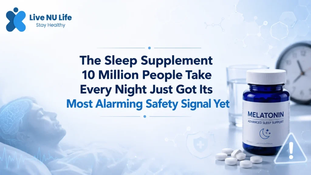 Melatonin Safety Signal: Heart Failure Risk in 2026