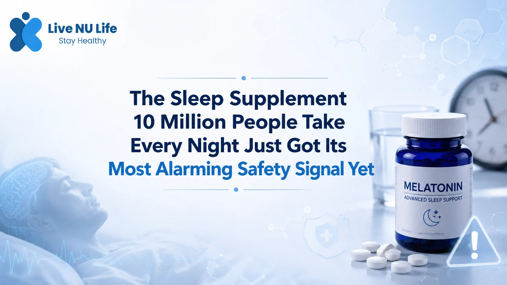 Melatonin Safety Signal: Heart Failure Risk in 2026