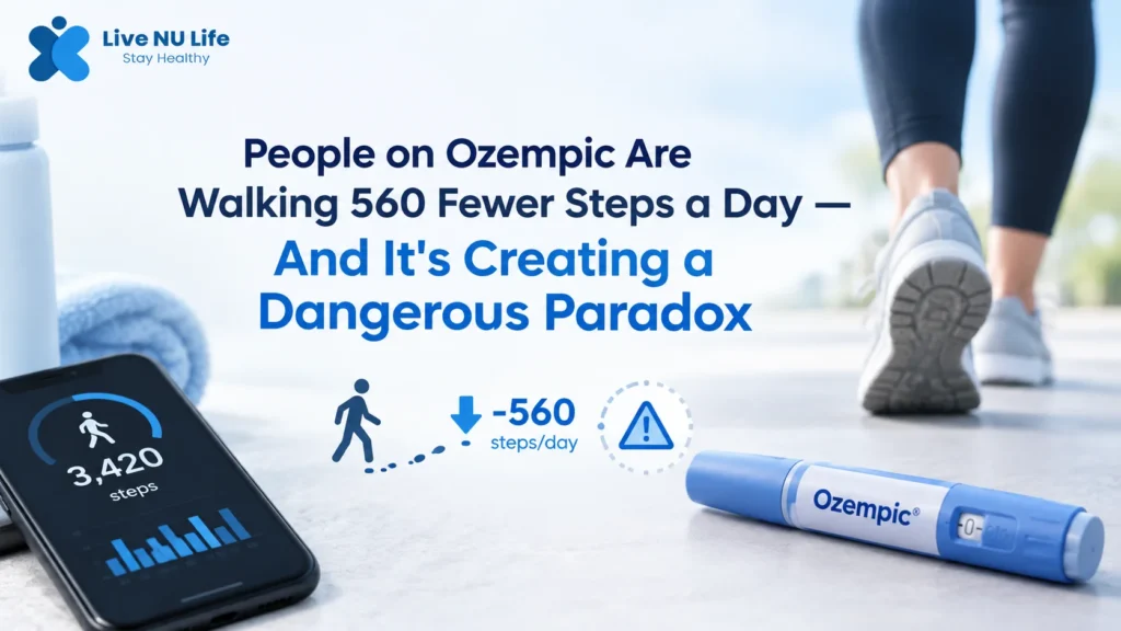 Ozempic Users Walk 560 Fewer Steps a Day