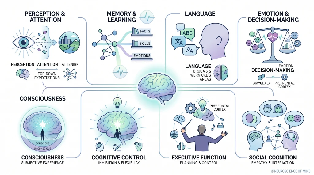 The Core Questions of Cognitive Neuroscience